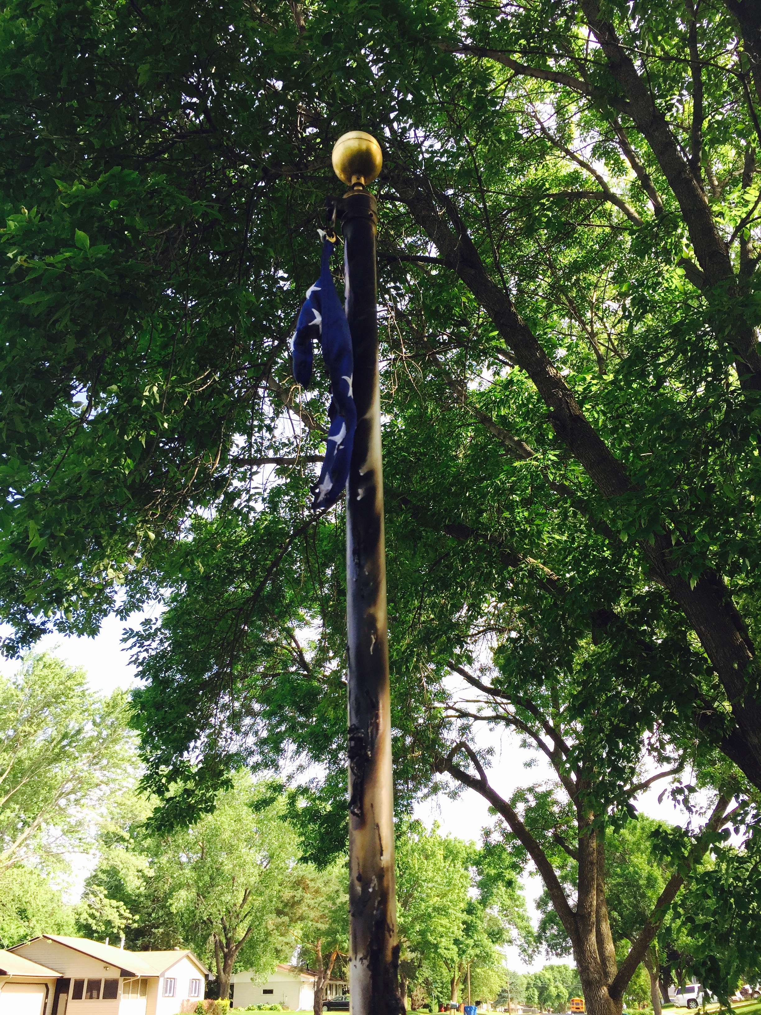 And A Pole To Hang It From.